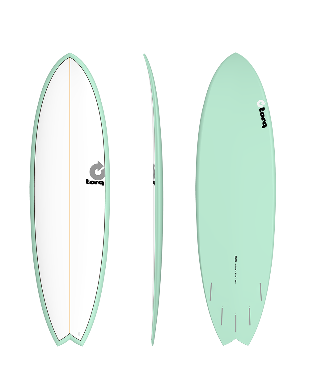 TORQ 6'3サーフボードセット ☆TORQ Surfboard トルクサーフボード MODFISH 6'3” クラシック