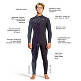 Billabong 4/3 Absolute+ Chest Zip Wetsuit