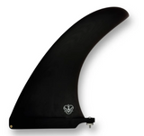 9.5” G&S Standard Fin - Smokey Black - Sanded
