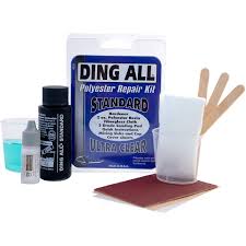 Ding All Poly Repair Kit Standard Ultra Clear