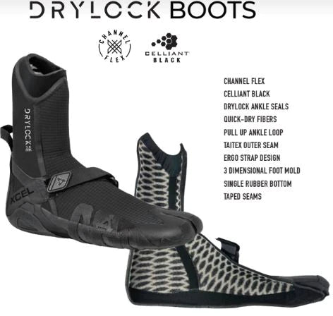 Xcel Drylock 5mm boots