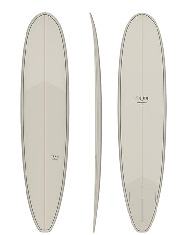 TORQ SURFBOARD TET 9'0\" ロングボード Torq Longboard TET-CS 9'0 x 22 3/4 x 3 1/8 Surfboard - White