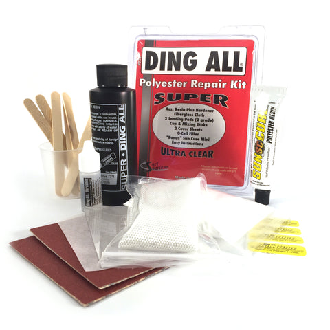 Buy Super Ultra Ding All Polyester Repair Kit - Kannonbeach