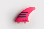 FEATHER FINS ULTRALIGHT EPOXY HC PINK. DUAL TAB