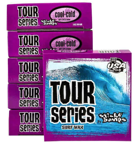 Sticky Bumps Tour Series Cool/Cold Single Bar Surf Wax