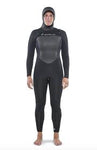 Isurus Ember 5/4 hooded wetsuit. Isurus winter wetsuit. Nova scotia winter wetsuit